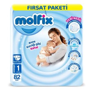 NW NessiWorld Bebek Bezi Fırsat Paketi 1 Beden 2-5 Kg 82 Adet