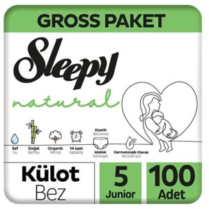 Sleepy Natural Gross Paket Külot Bez 5 Numara Junior 100 Adet