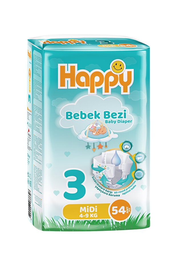 Happy Bebek Bezi Midi 3 No 54 Lü